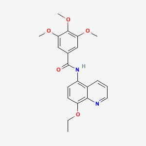 N-(8-ethoxyquinolin-5-yl)-3,4,5-trimethoxybenzamide