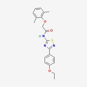 2-(2,6-dimethylphenoxy)-N-[3-(4-ethoxyphenyl)-1,2,4-thiadiazol-5-yl]acetamide