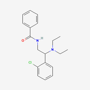 N-[2-(2-chlorophenyl)-2-(diethylamino)ethyl]benzamide