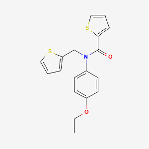 N-(4-ethoxyphenyl)-N-(thiophen-2-ylmethyl)thiophene-2-carboxamide