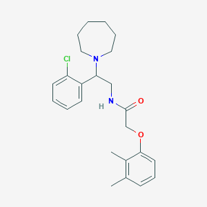 N-[2-(azepan-1-yl)-2-(2-chlorophenyl)ethyl]-2-(2,3-dimethylphenoxy)acetamide