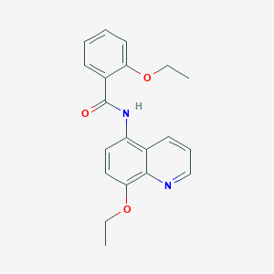 2-ethoxy-N-(8-ethoxyquinolin-5-yl)benzamide