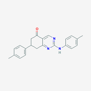 7-(4-methylphenyl)-2-[(4-methylphenyl)amino]-7,8-dihydroquinazolin-5(6H)-one