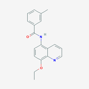 N-(8-ethoxyquinolin-5-yl)-3-methylbenzamide