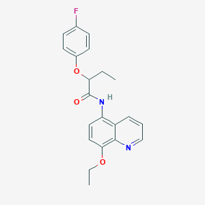 N-(8-ethoxyquinolin-5-yl)-2-(4-fluorophenoxy)butanamide