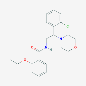 N-[2-(2-chlorophenyl)-2-(morpholin-4-yl)ethyl]-2-ethoxybenzamide