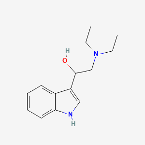 2-(diethylamino)-1-(1H-indol-3-yl)ethanol