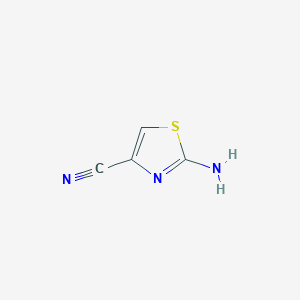B113381 2-Aminothiazole-4-carbonitrile CAS No. 98027-21-5