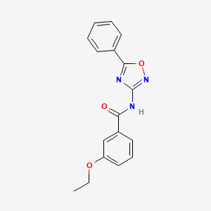 3-ethoxy-N-(5-phenyl-1,2,4-oxadiazol-3-yl)benzamide