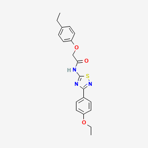 N-[3-(4-ethoxyphenyl)-1,2,4-thiadiazol-5-yl]-2-(4-ethylphenoxy)acetamide