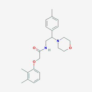 2-(2,3-dimethylphenoxy)-N-[2-(4-methylphenyl)-2-(morpholin-4-yl)ethyl]acetamide