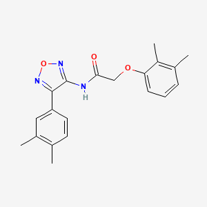 2-(2,3-dimethylphenoxy)-N-[4-(3,4-dimethylphenyl)-1,2,5-oxadiazol-3-yl]acetamide