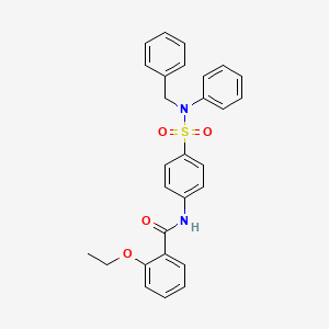 N-{4-[benzyl(phenyl)sulfamoyl]phenyl}-2-ethoxybenzamide