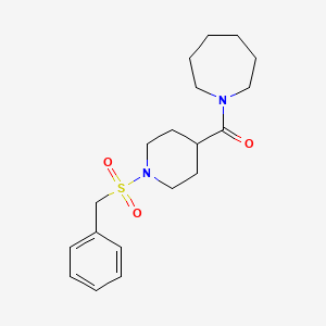 Azepan-1-yl[1-(benzylsulfonyl)piperidin-4-yl]methanone