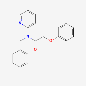 N-(4-methylbenzyl)-2-phenoxy-N-(pyridin-2-yl)acetamide