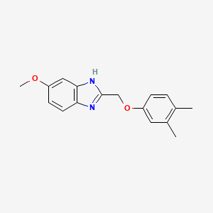 2-[(3,4-dimethylphenoxy)methyl]-5-methoxy-1H-benzimidazole