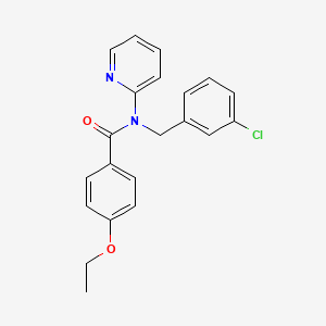 N-(3-chlorobenzyl)-4-ethoxy-N-(pyridin-2-yl)benzamide