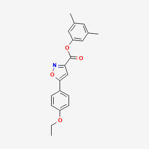 3,5-Dimethylphenyl 5-(4-ethoxyphenyl)-1,2-oxazole-3-carboxylate