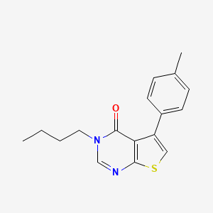 3-butyl-5-(4-methylphenyl)thieno[2,3-d]pyrimidin-4(3H)-one