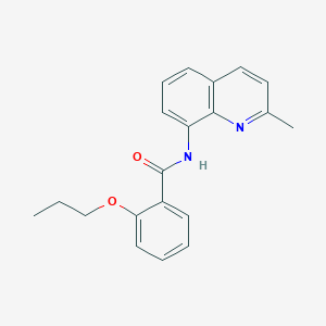 N-(2-methylquinolin-8-yl)-2-propoxybenzamide