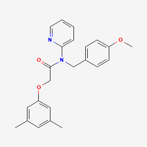 2-(3,5-dimethylphenoxy)-N-(4-methoxybenzyl)-N-(pyridin-2-yl)acetamide