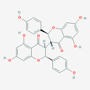 molecular formula C30H22O10 B113418 Isochamaejasmin CAS No. 93859-63-3