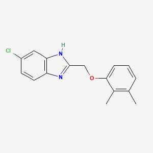 5-chloro-2-[(2,3-dimethylphenoxy)methyl]-1H-benzimidazole