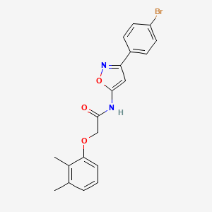 N-[3-(4-bromophenyl)-1,2-oxazol-5-yl]-2-(2,3-dimethylphenoxy)acetamide