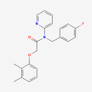 2-(2,3-dimethylphenoxy)-N-(4-fluorobenzyl)-N-(pyridin-2-yl)acetamide