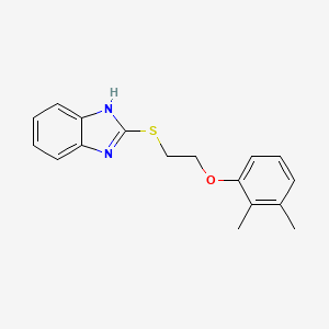 2-{[2-(2,3-dimethylphenoxy)ethyl]sulfanyl}-1H-benzimidazole