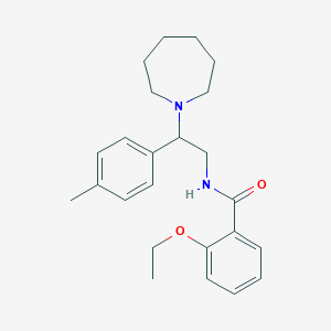 N-[2-(azepan-1-yl)-2-(4-methylphenyl)ethyl]-2-ethoxybenzamide