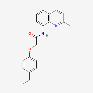 2-(4-ethylphenoxy)-N-(2-methylquinolin-8-yl)acetamide