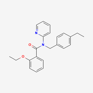 2-ethoxy-N-(4-ethylbenzyl)-N-(pyridin-2-yl)benzamide