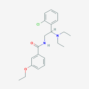 N-[2-(2-chlorophenyl)-2-(diethylamino)ethyl]-3-ethoxybenzamide