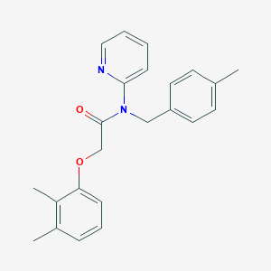 2-(2,3-dimethylphenoxy)-N-(4-methylbenzyl)-N-(pyridin-2-yl)acetamide