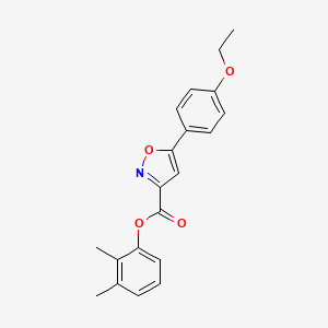 2,3-Dimethylphenyl 5-(4-ethoxyphenyl)-1,2-oxazole-3-carboxylate