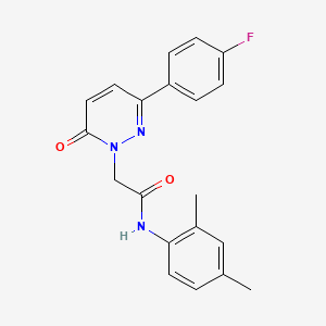 N-(2,4-dimethylphenyl)-2-(3-(4-fluorophenyl)-6-oxopyridazin-1(6H)-yl)acetamide