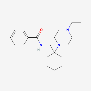 N-{[1-(4-ethylpiperazin-1-yl)cyclohexyl]methyl}benzamide