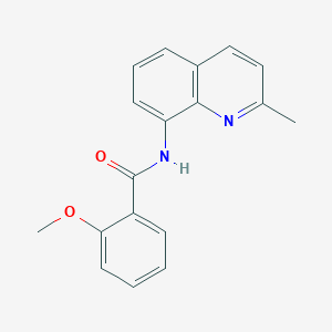 2-methoxy-N-(2-methylquinolin-8-yl)benzamide