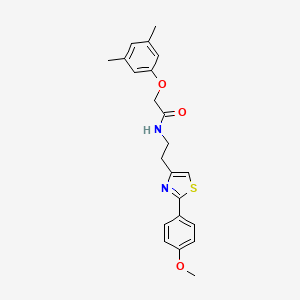 2-(3,5-dimethylphenoxy)-N-{2-[2-(4-methoxyphenyl)-1,3-thiazol-4-yl]ethyl}acetamide