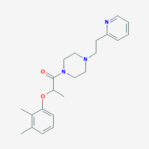 2-(2,3-Dimethylphenoxy)-1-{4-[2-(pyridin-2-yl)ethyl]piperazin-1-yl}propan-1-one