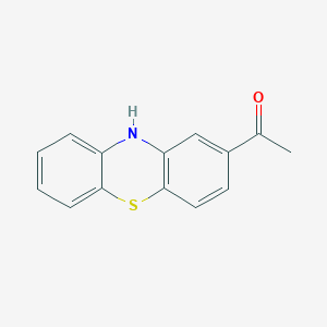 molecular formula C14H11NOS B113462 1-(10H-吩噻嗪-2-基)乙酮 CAS No. 6631-94-3