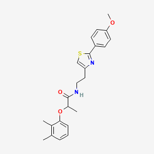 2-(2,3-dimethylphenoxy)-N-{2-[2-(4-methoxyphenyl)-1,3-thiazol-4-yl]ethyl}propanamide