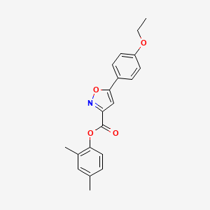 2,4-Dimethylphenyl 5-(4-ethoxyphenyl)-1,2-oxazole-3-carboxylate