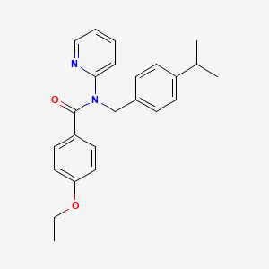 4-ethoxy-N-[4-(propan-2-yl)benzyl]-N-(pyridin-2-yl)benzamide