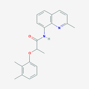 2-(2,3-dimethylphenoxy)-N-(2-methylquinolin-8-yl)propanamide