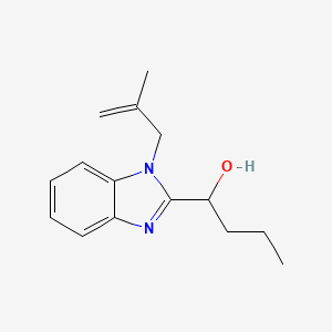 1-[1-(2-methylprop-2-en-1-yl)-1H-benzimidazol-2-yl]butan-1-ol