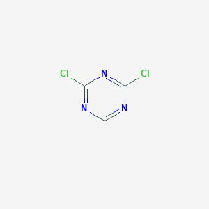 molecular formula C3HCl2N3 B113473 2,4-Dichloro-1,3,5-triazine CAS No. 2831-66-5