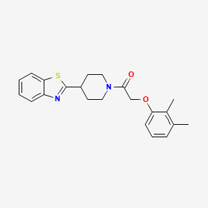 1-[4-(1,3-Benzothiazol-2-yl)piperidin-1-yl]-2-(2,3-dimethylphenoxy)ethanone