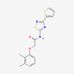 2-(2,3-dimethylphenoxy)-N-[3-(thiophen-2-yl)-1,2,4-thiadiazol-5-yl]acetamide